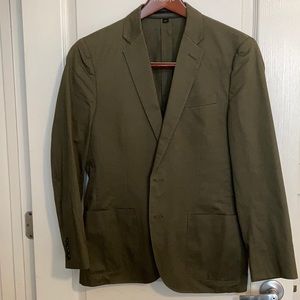 J Crew Ludlow jacket in light weight army green